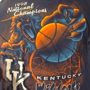 1998 UK Wildcats Championship T-shirt